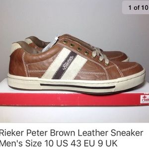 NIB Rieker Peter Sneaker Men’s Size 10 US